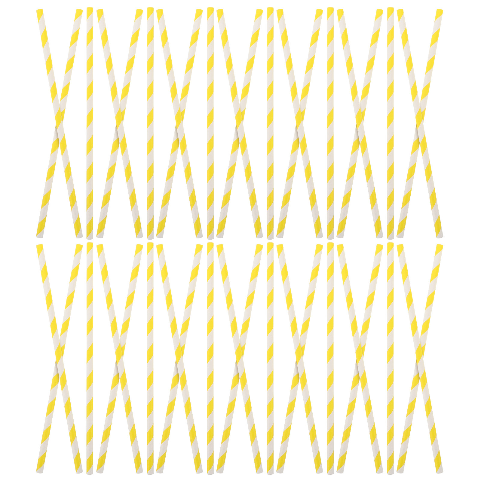 Paper Straw Color - 100Pcs Party Decorative Paper Straws Colorful