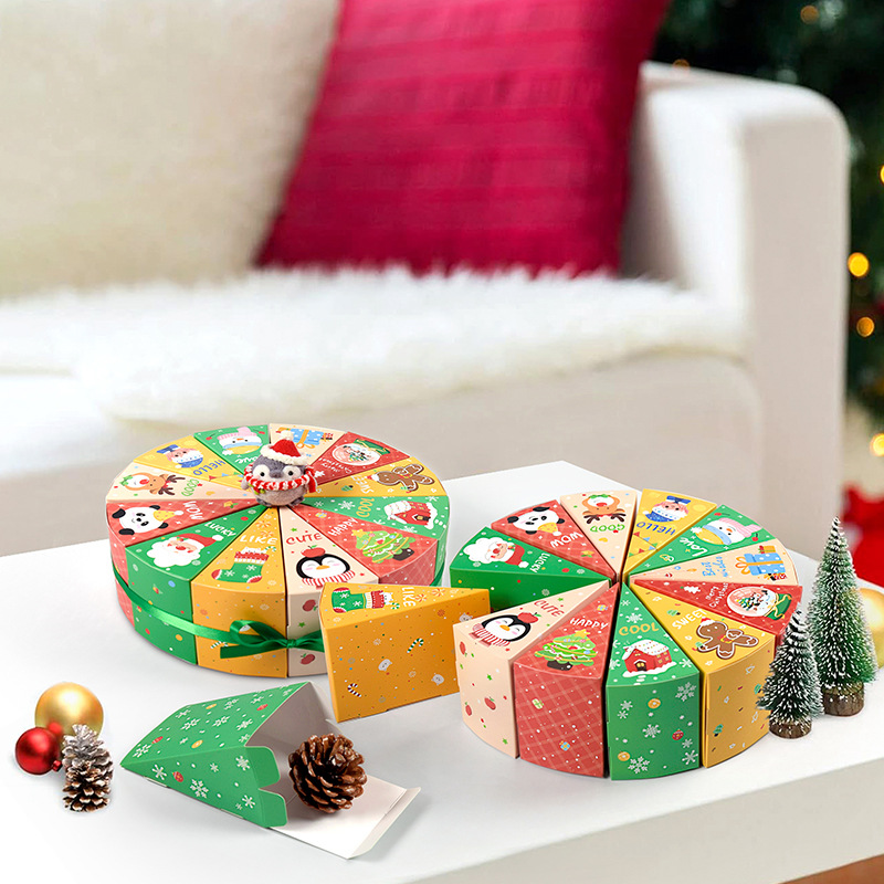 Event Party Box - 12pcs Christmas Candy Boxes Christmas Gift