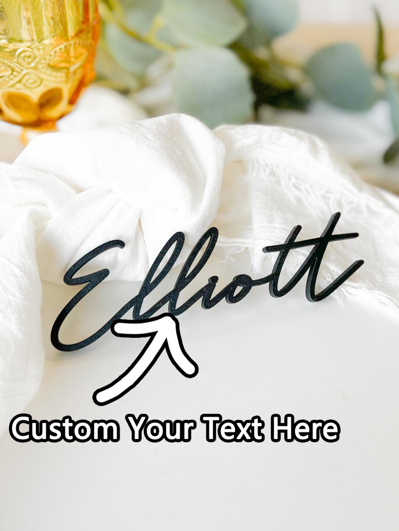 1PC Custom Seat Card - Persona - Event & Party Supply recension och pris