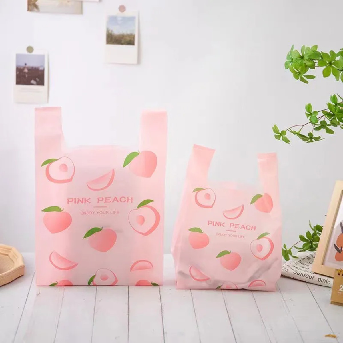 50PCS Cute Fruit Pattern Plast - Event Party Shop recension och pris