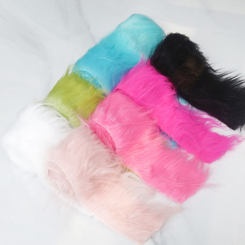 Shaggy Plush Faux Fur Fabric P - Eve Party recension och pris