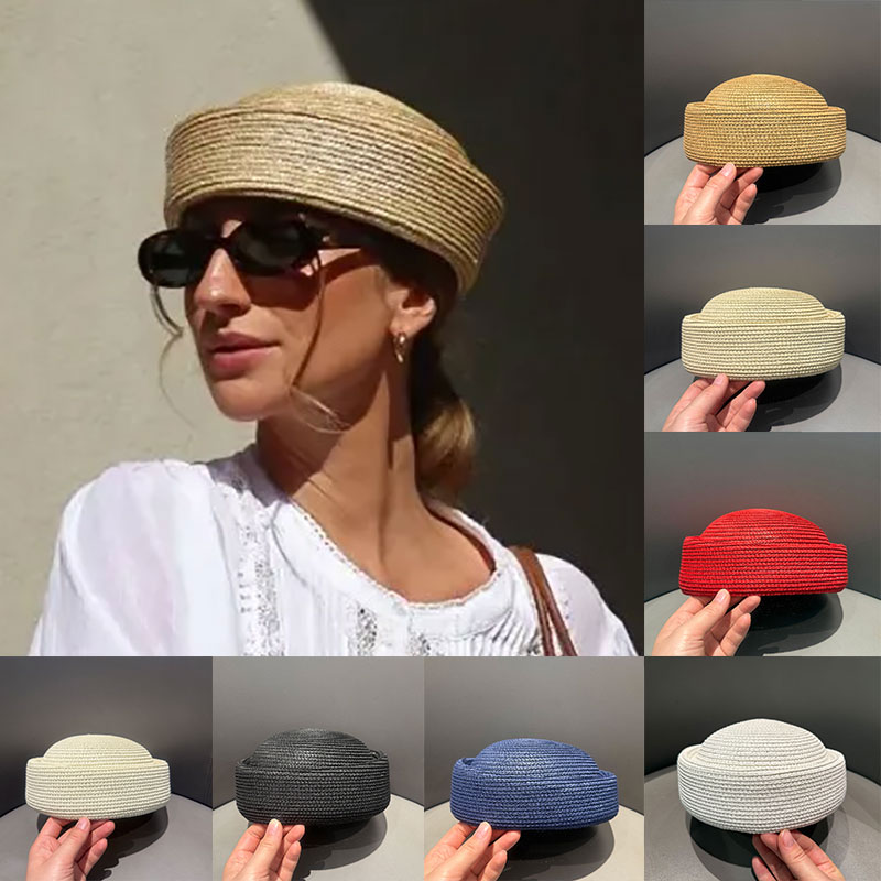 New Summer Handemad Straw Pill - Paper Straw Color recension och pris