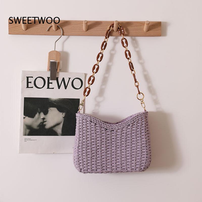 Solid Color Hollow Woven Straw - Paper Straw Color recension och pris