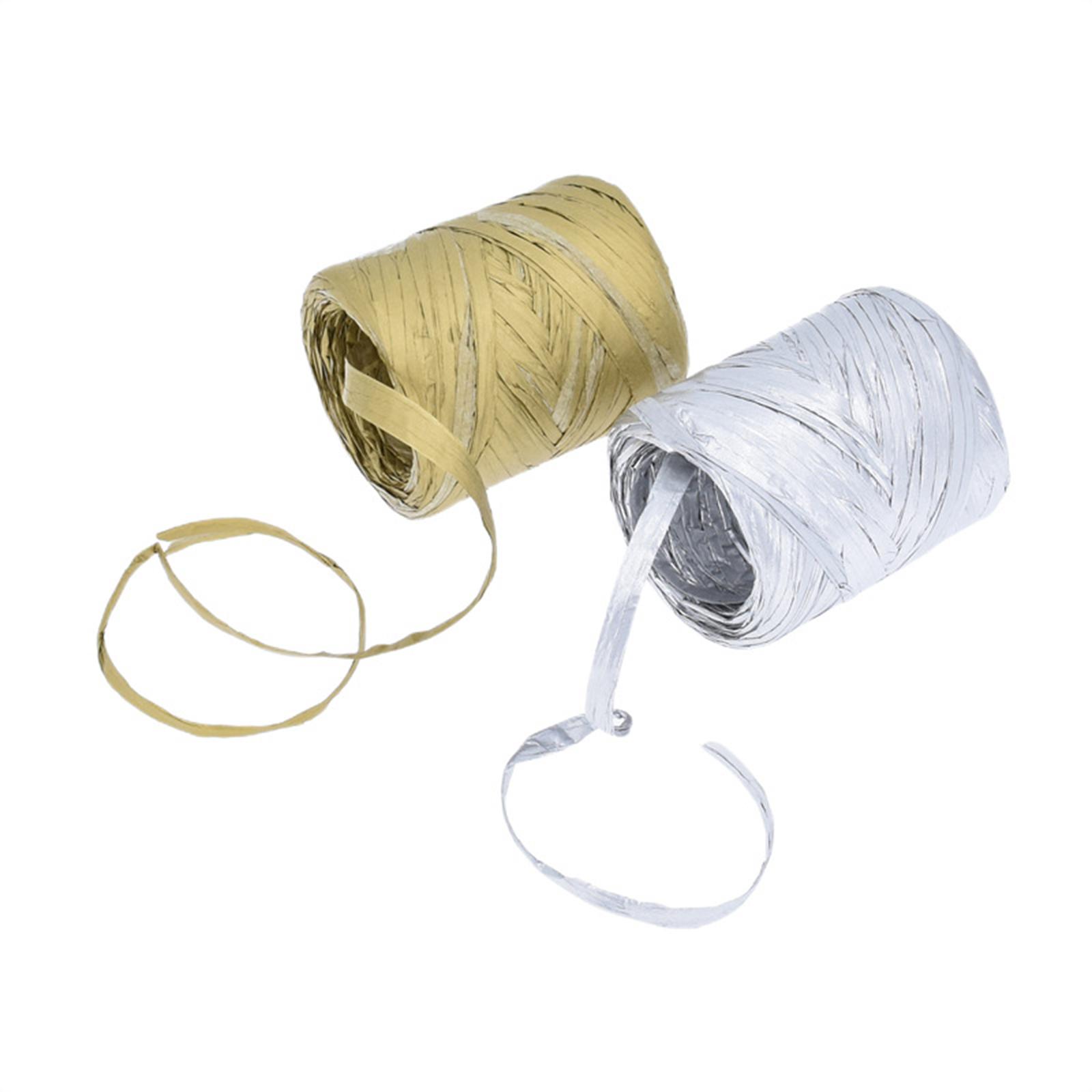 DIY Raffia Paper Ribbon Bulk C - Papercraft Supply Ribbon recension och pris