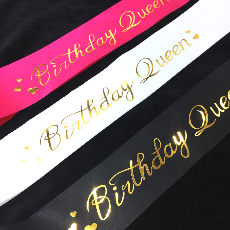 Birthday Girl Ribbons Shoulder - Birthday Sash Glitter recension och pris