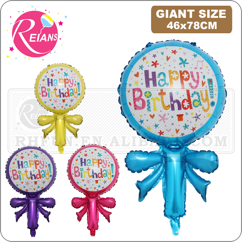 Happy Birthday Bowknot Lollipo - Party Event Supplier recension och pris