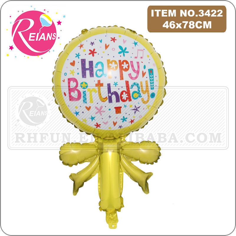 Happy Birthday Bowknot Lollipo - Party Event Supplier recension och pris