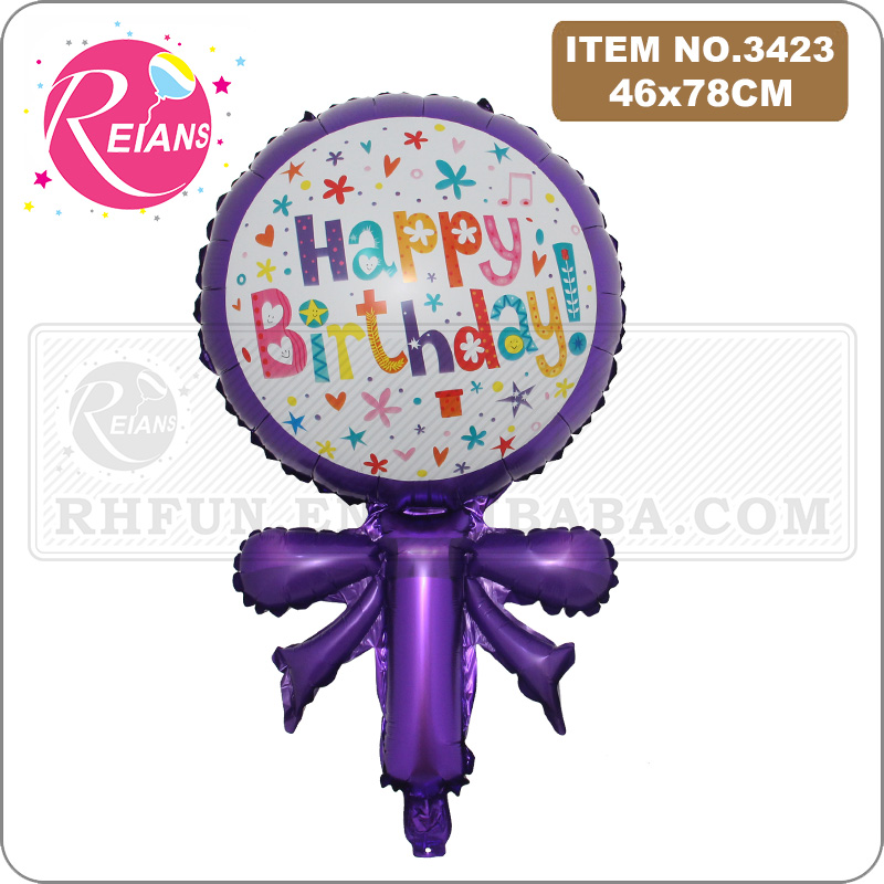 Happy Birthday Bowknot Lollipo - Party Event Supplier recension och pris