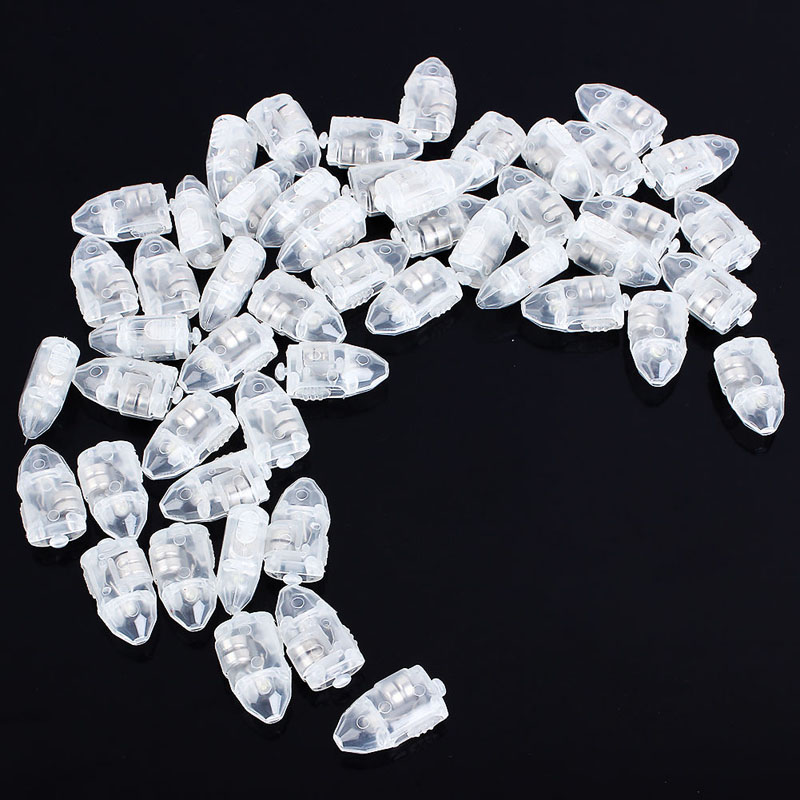 50pcs mini LED balloon lamp Wh - Led Balloon Light recension och pris