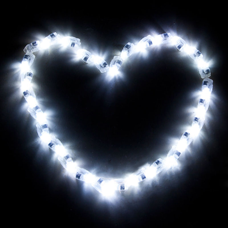 50pcs mini LED balloon lamp Wh - Led Balloon Light recension och pris