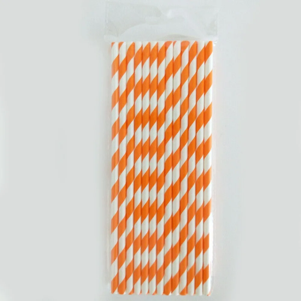 100 Bulk Packed Paper Straws P - Paper Straw Color recension och pris