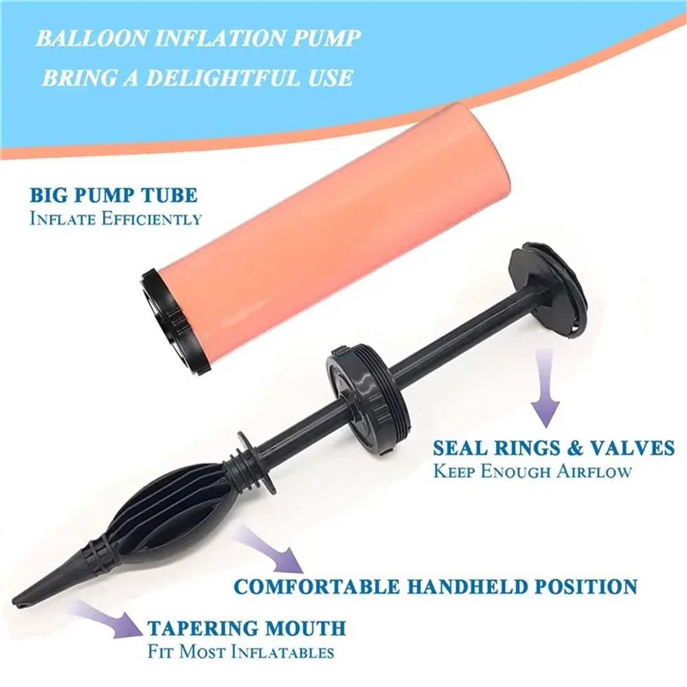 1/3 Pcs Random Macaroon Balloo - Balloon Pump Hand recension och pris