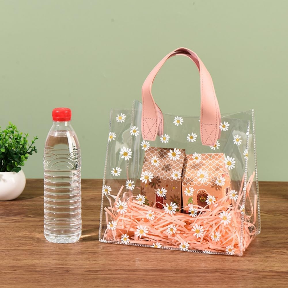 Daisy Print Clear PVC Gift Tot - Event Party Shop recension och pris