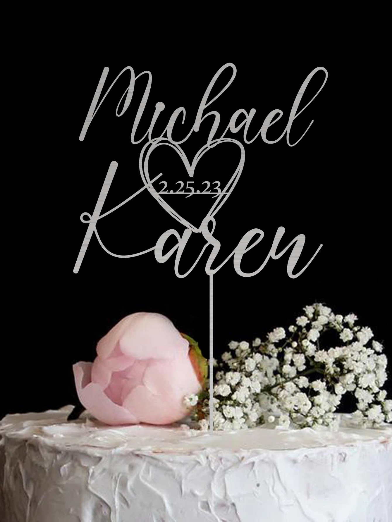 Custom Cake Topper - 1PC Perso - Event Suppliers recension och pris