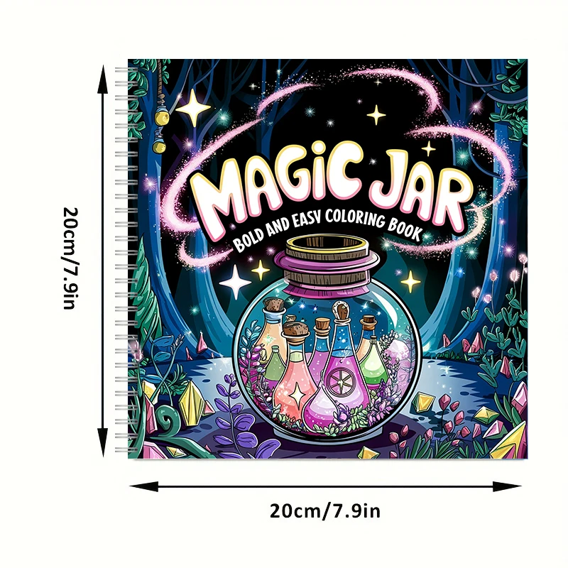 Coloring Book Magic Jar for Ad - Event Supplies recension och pris