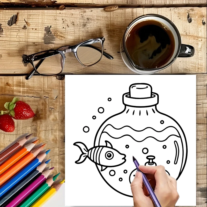 Coloring Book Magic Jar for Ad - Event Supplies recension och pris