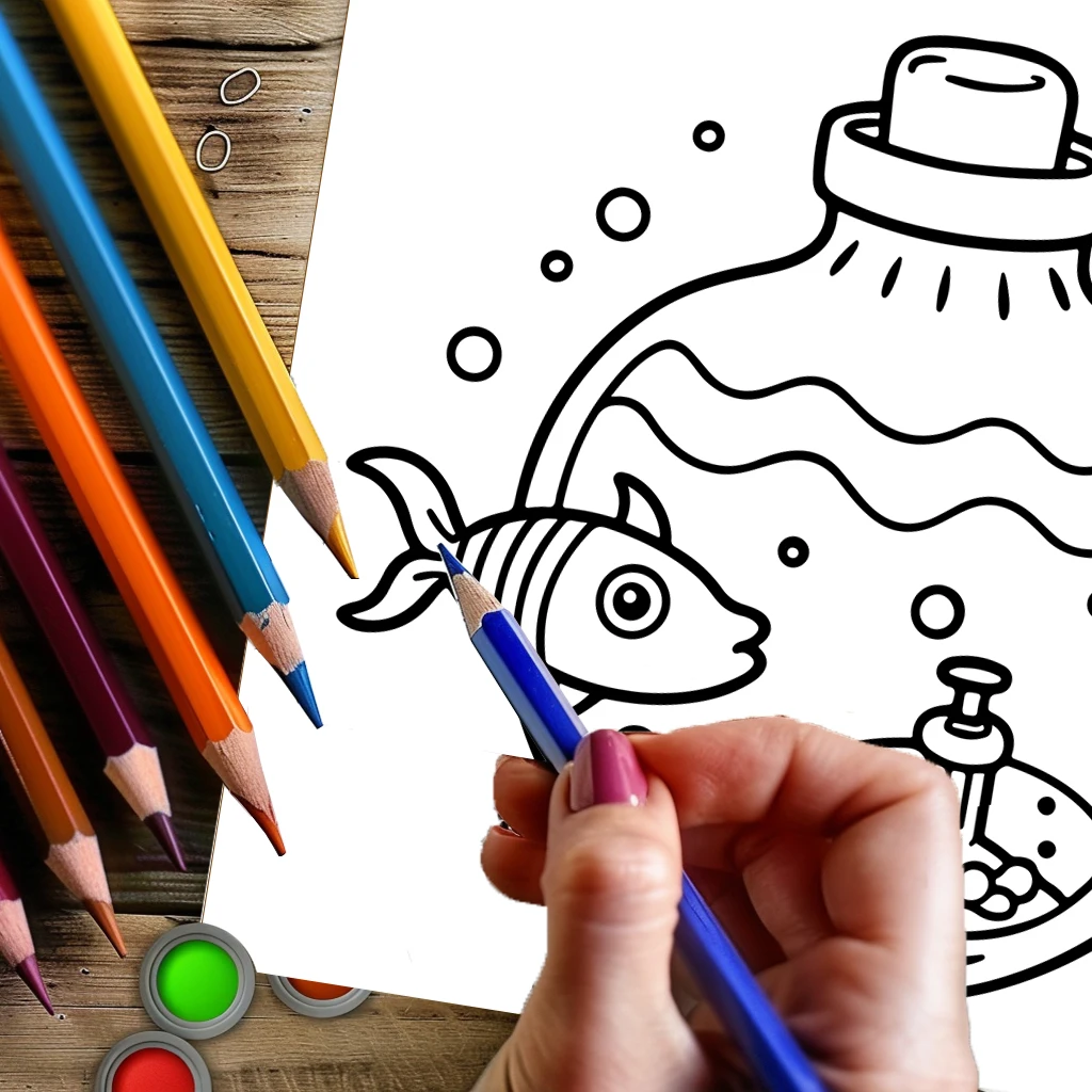Coloring Book Magic Jar for Ad - Event Supplies recension och pris