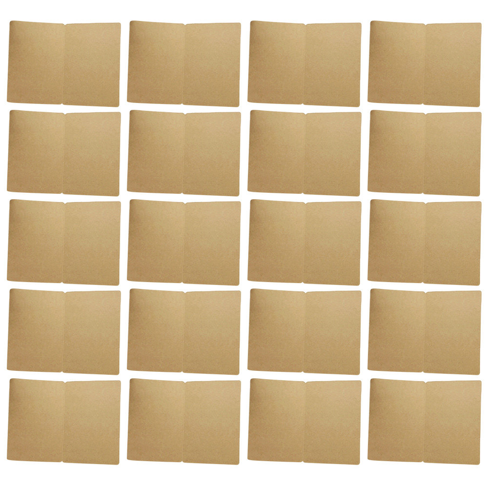 20Pcs Rustic Blank Cards Kraft - Papercraft Supply Invitation recension och pris
