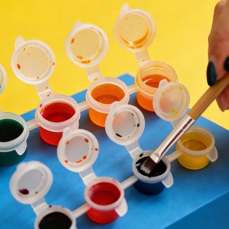 10/30/50PCS Empty Paint Pots M - Plastic Cup 50Pcs recension och pris