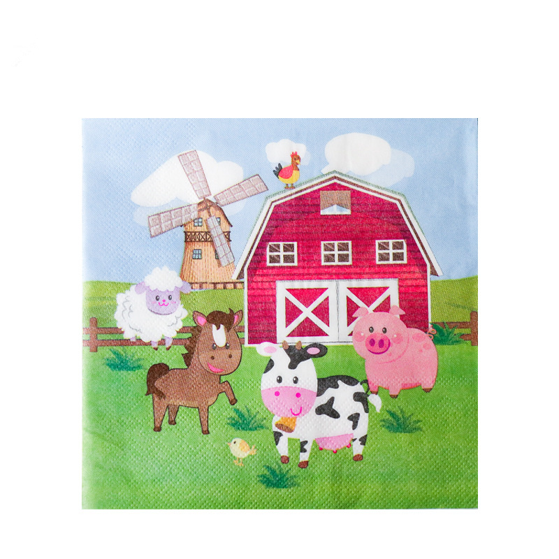 Farm Animals Party Tablecloth  - Table Cloth Disposable recension och pris