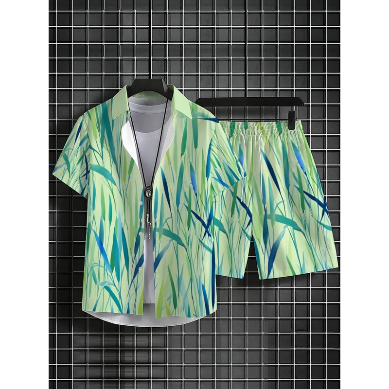 Summer Men's Tropical Print Sh - Event & Party Supply recension och pris