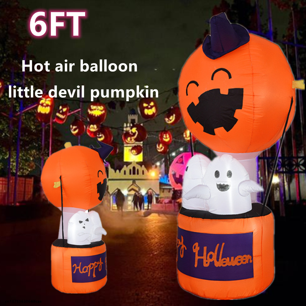 Halloween Inflatable 1.8m Hot  - Led Balloon Light recension och pris