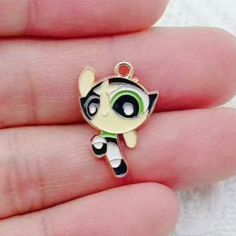 10pcs Alloy Oil-Dripping Carto - Event Party recension och pris