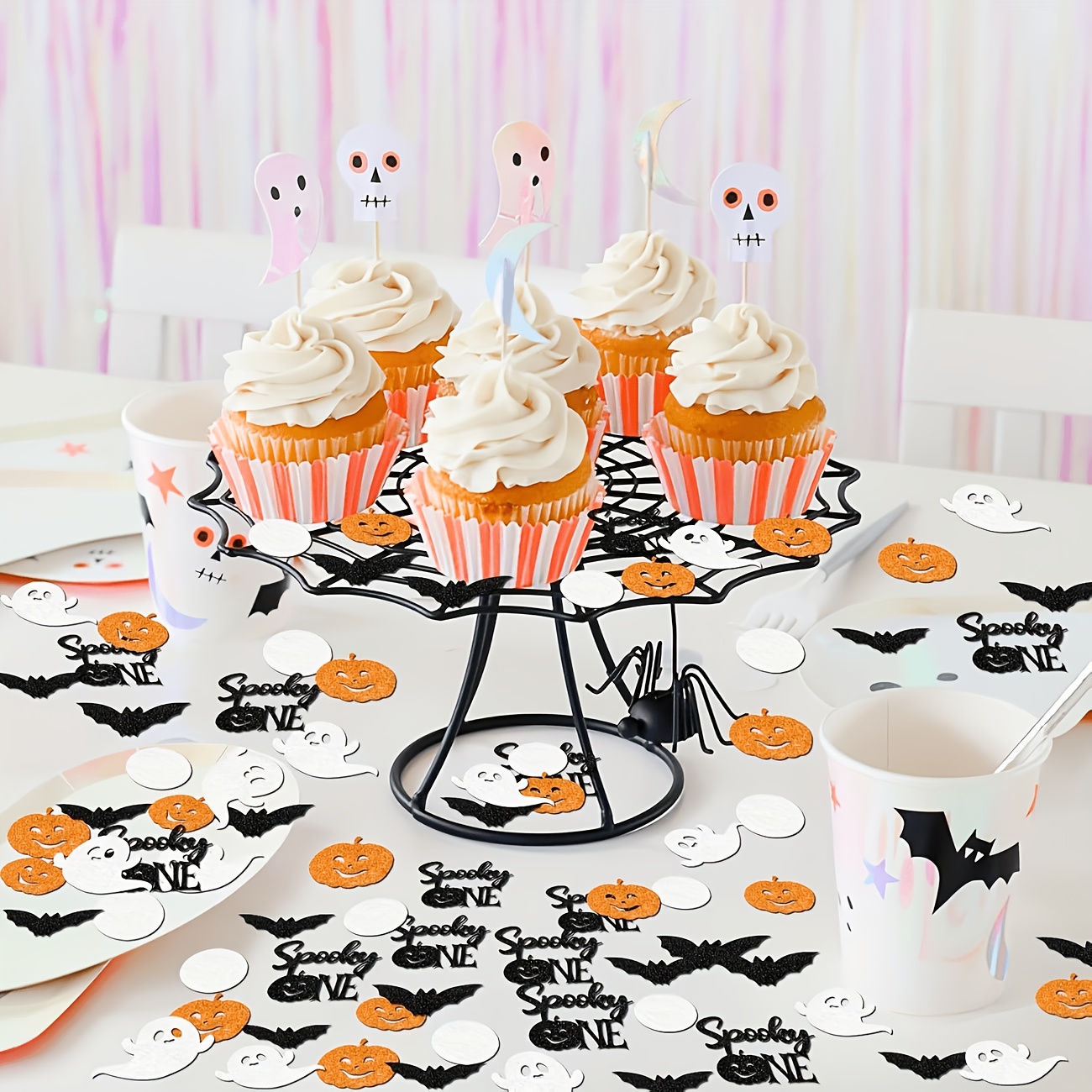 Halloween Table Confetti Orang - Papercraft Supply Confetti recension och pris