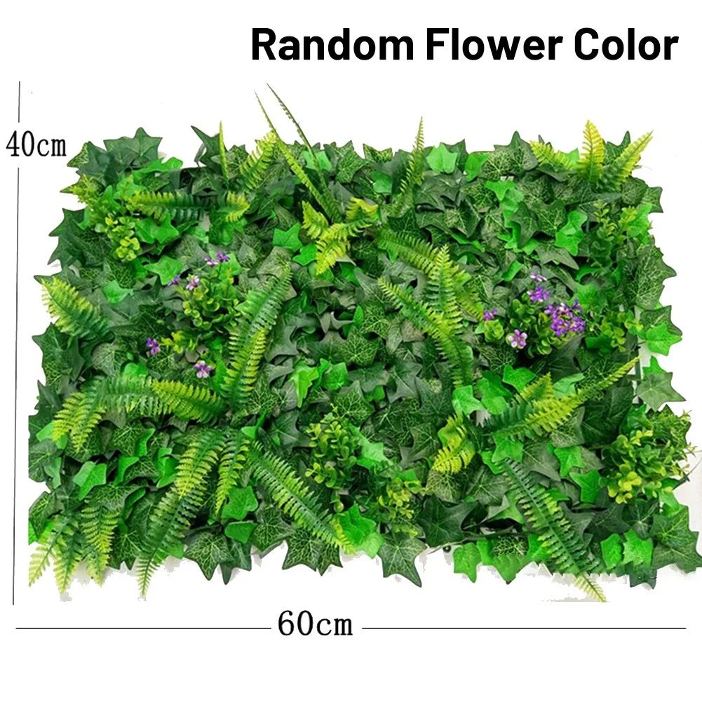 40*60cm Artificial Lawn Plant  - Flower Wall Panel recension och pris