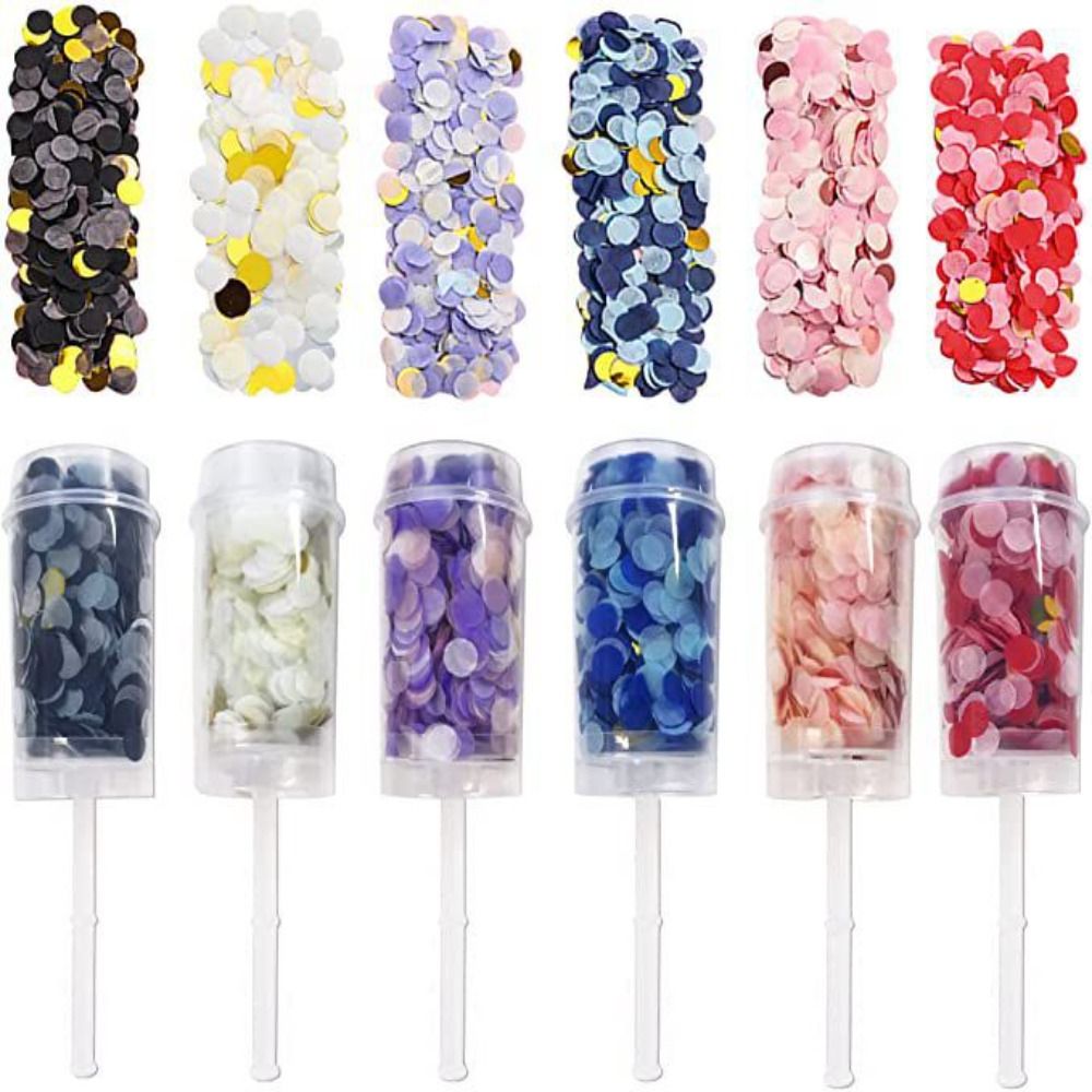 1Pcs Pastel Birthday Exploding - Confetti Cannon Tube recension och pris