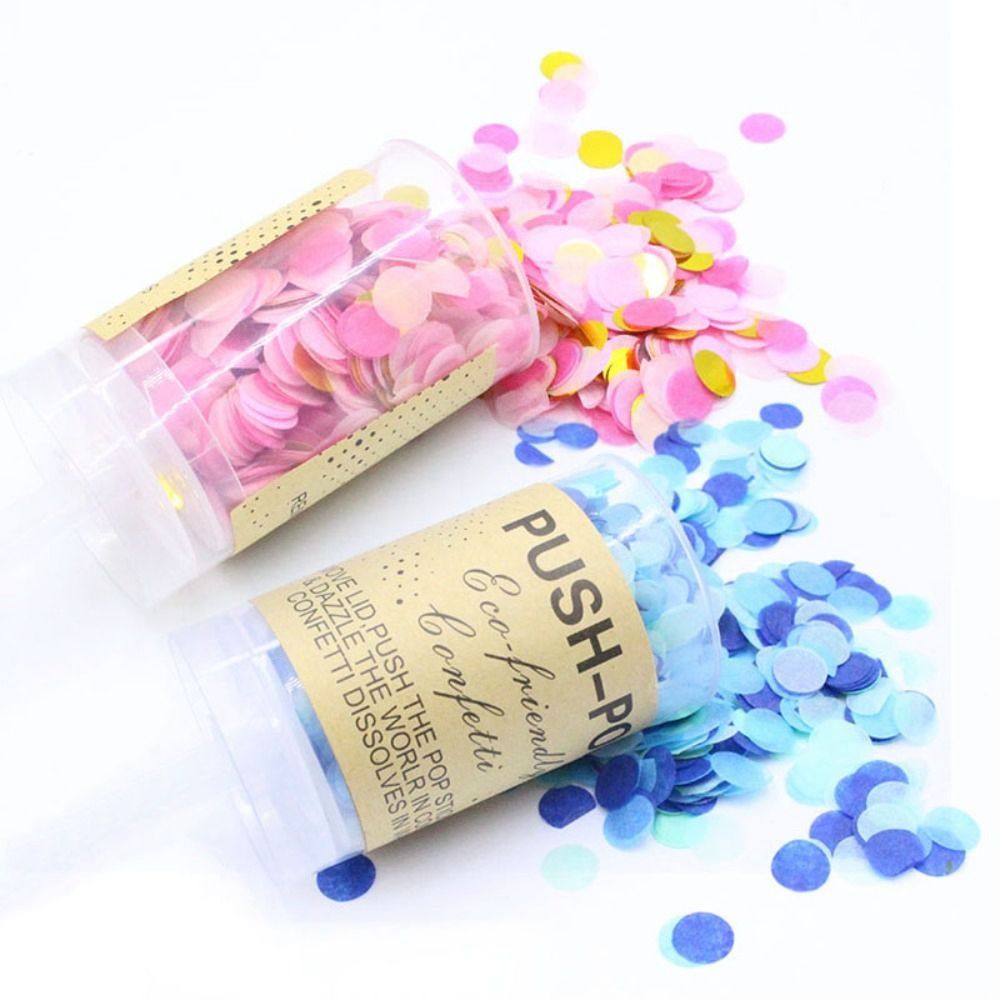 1Pcs Pastel Birthday Exploding - Confetti Cannon Tube recension och pris