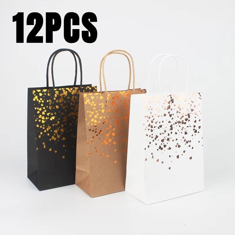 12PCS Black Brown White Bronzi - Event Party Shop recension och pris