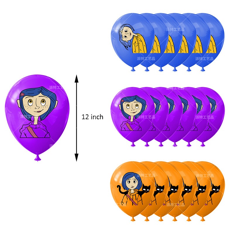 18pcs Hot Movies Coraline The  - Event Supplies recension och pris