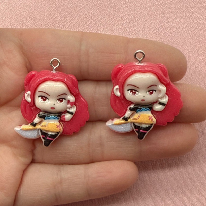 10pcs resin cartoon pendant, D - Event Party recension och pris