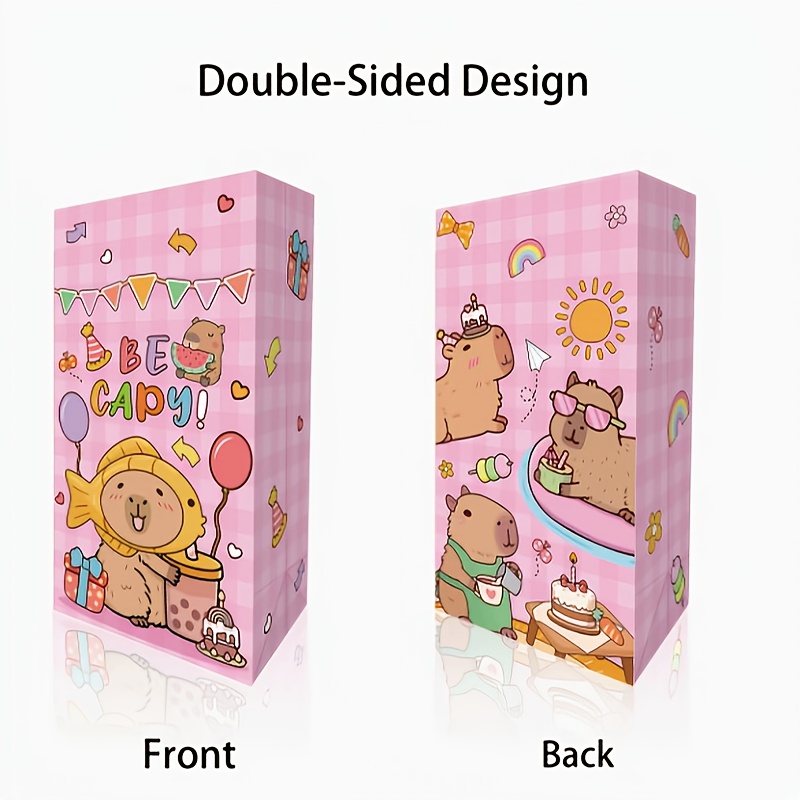 12/24/48pcs Capybara Candy Bag - Event Party Box recension och pris