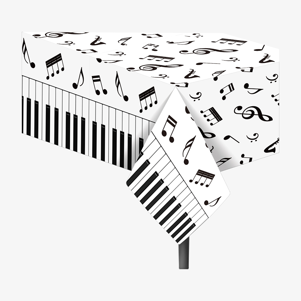 1pc Musical Note Tablecloth Di - Table Cloth Disposable recension och pris