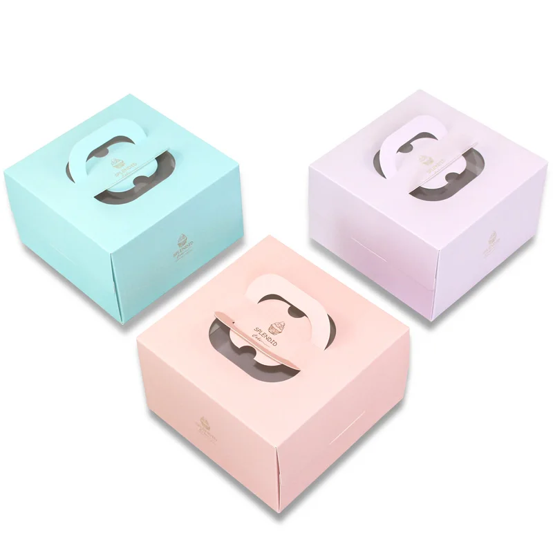 5pcs 8inch cake box with windo - Party Event Supplier recension och pris