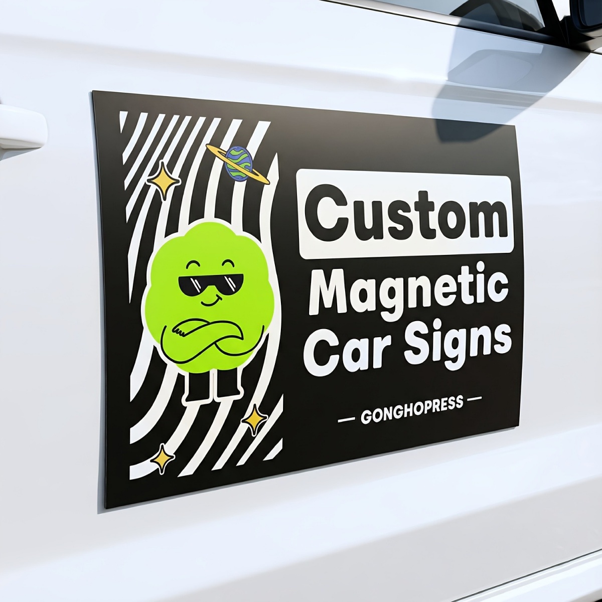 Customizable Magnetic Car Deca - Event Support recension och pris