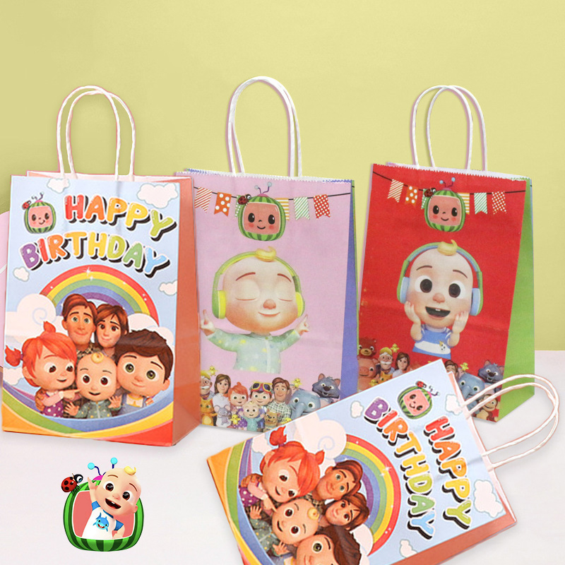 Cocomelons Party Gift Bag Set  - Event Supplies recension och pris