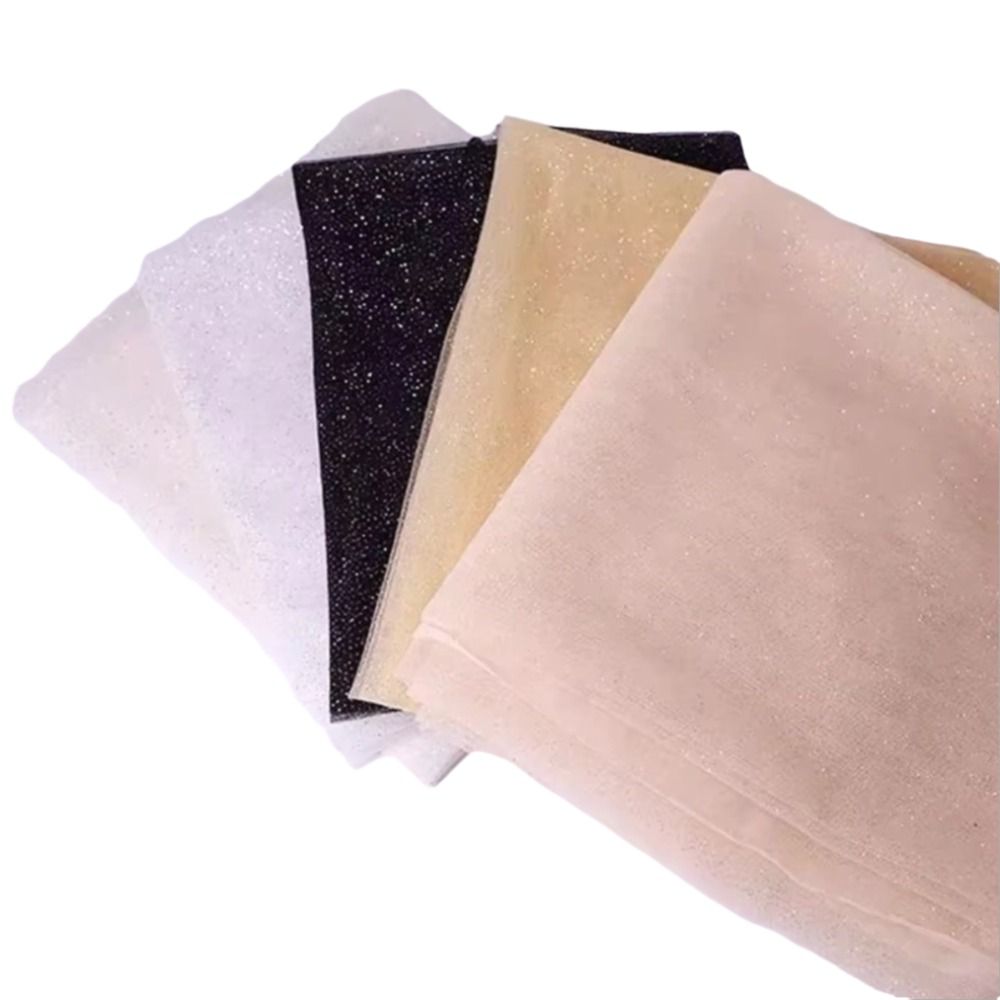 New 45cmX150cm Mesh Sparkle Fa - Glitter Tablecloth recension och pris