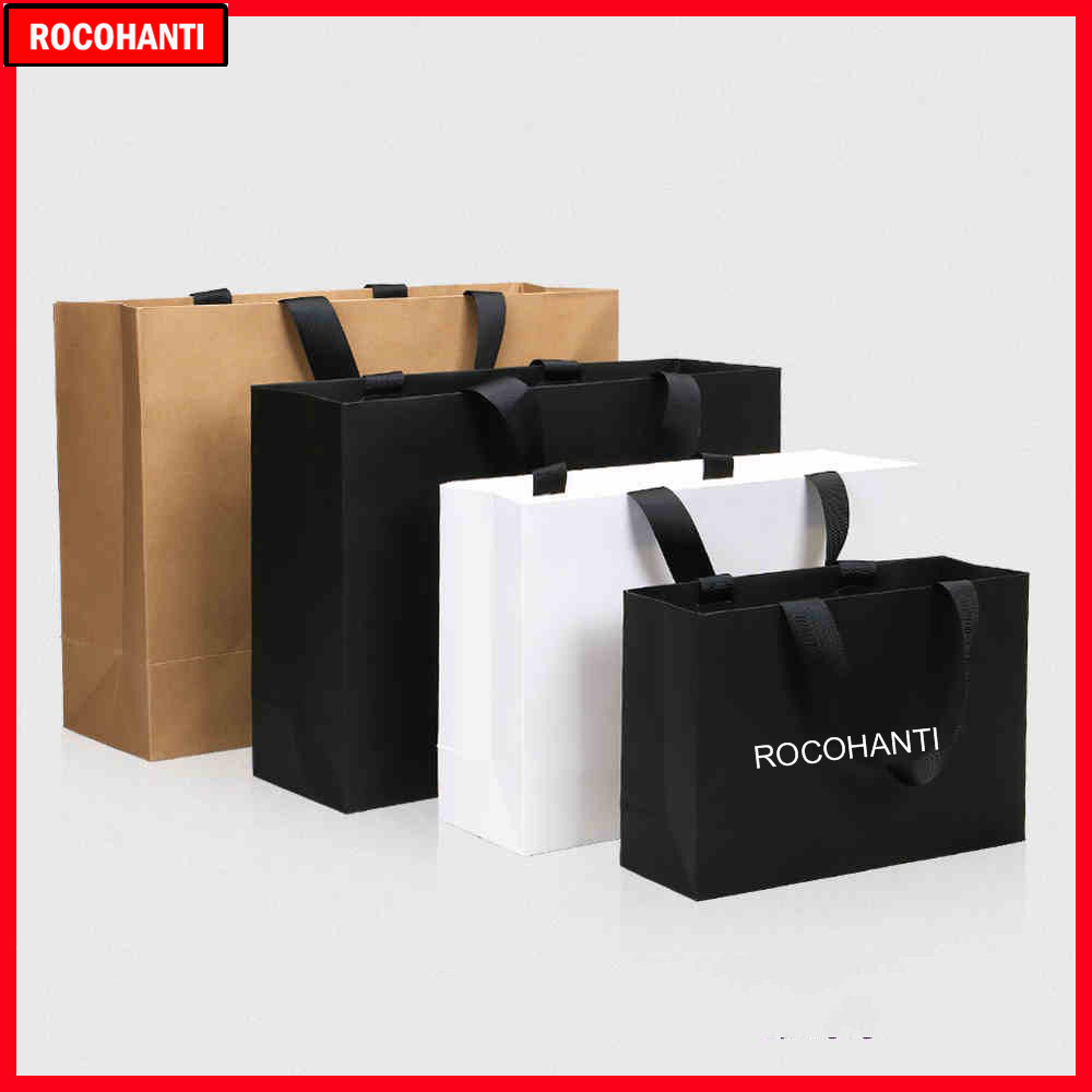 50pcs Custom Logo Paper Shoppi - Event Party Shop recension och pris