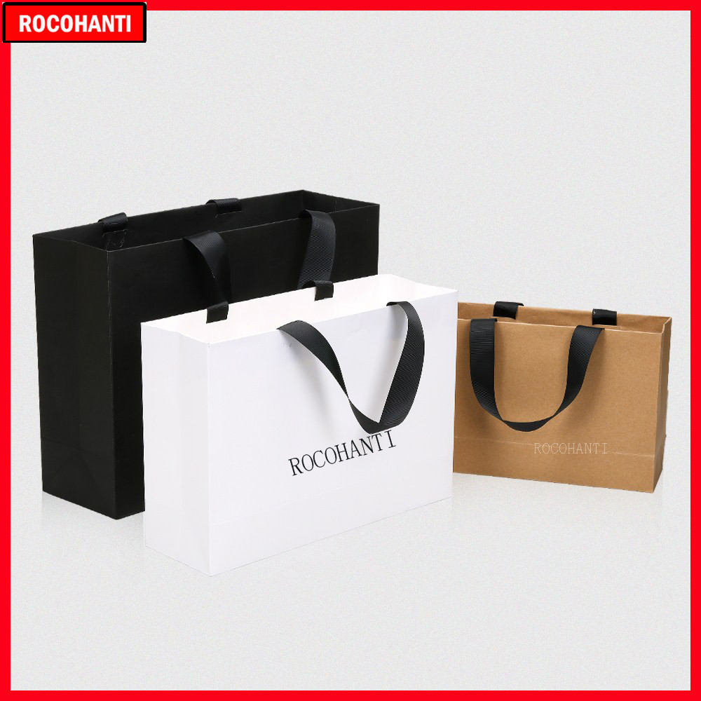 50pcs Custom Logo Paper Shoppi - Event Party Shop recension och pris