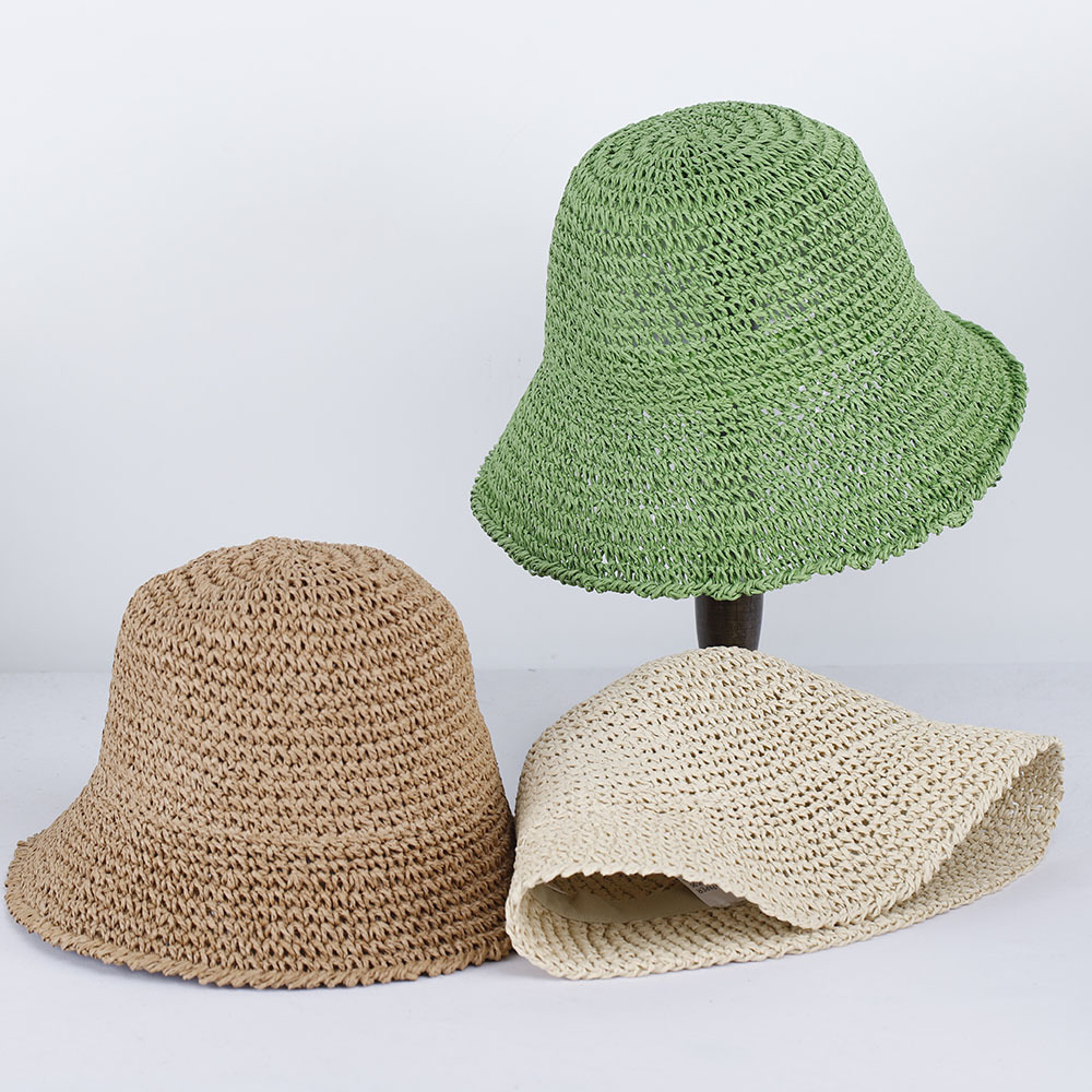 Womens Straw Sun Hat Woven Buc - Paper Straw Color recension och pris