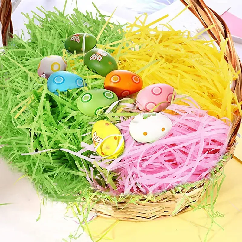 100g raffi Colorful Shredded C - Paper Straw Color recension och pris