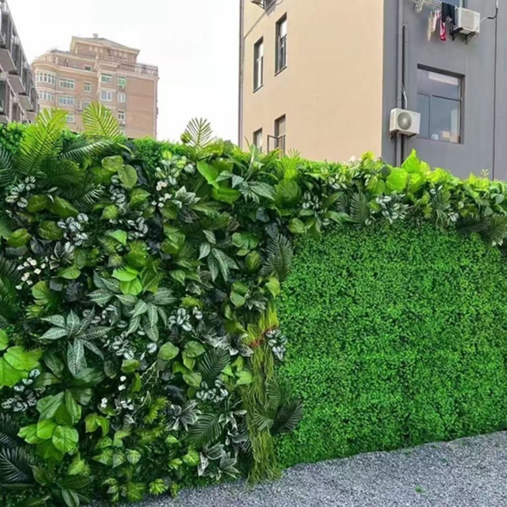DIY Artificial Plant Wall Pane - Flower Wall Panel recension och pris