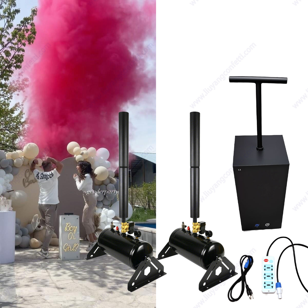 Confetti Streamer Baby Shower  - Confetti Cannon Tube recension och pris