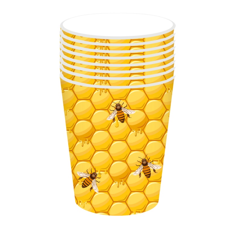 130*220cm Bee Party Tablecloth - Table Cloth Disposable recension och pris