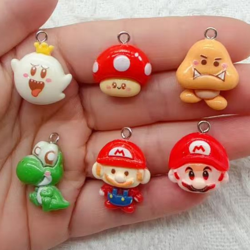 10pcs resin cartoon pendant, D - Event Party recension och pris