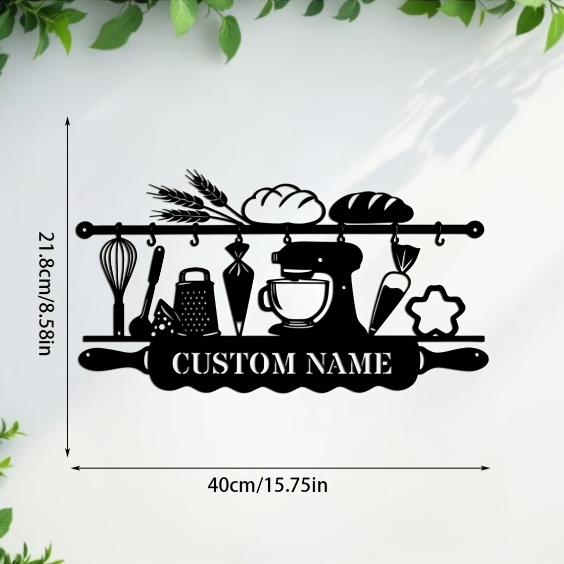 Personalized Kitchen Iron Wall - Event Supplies recension och pris