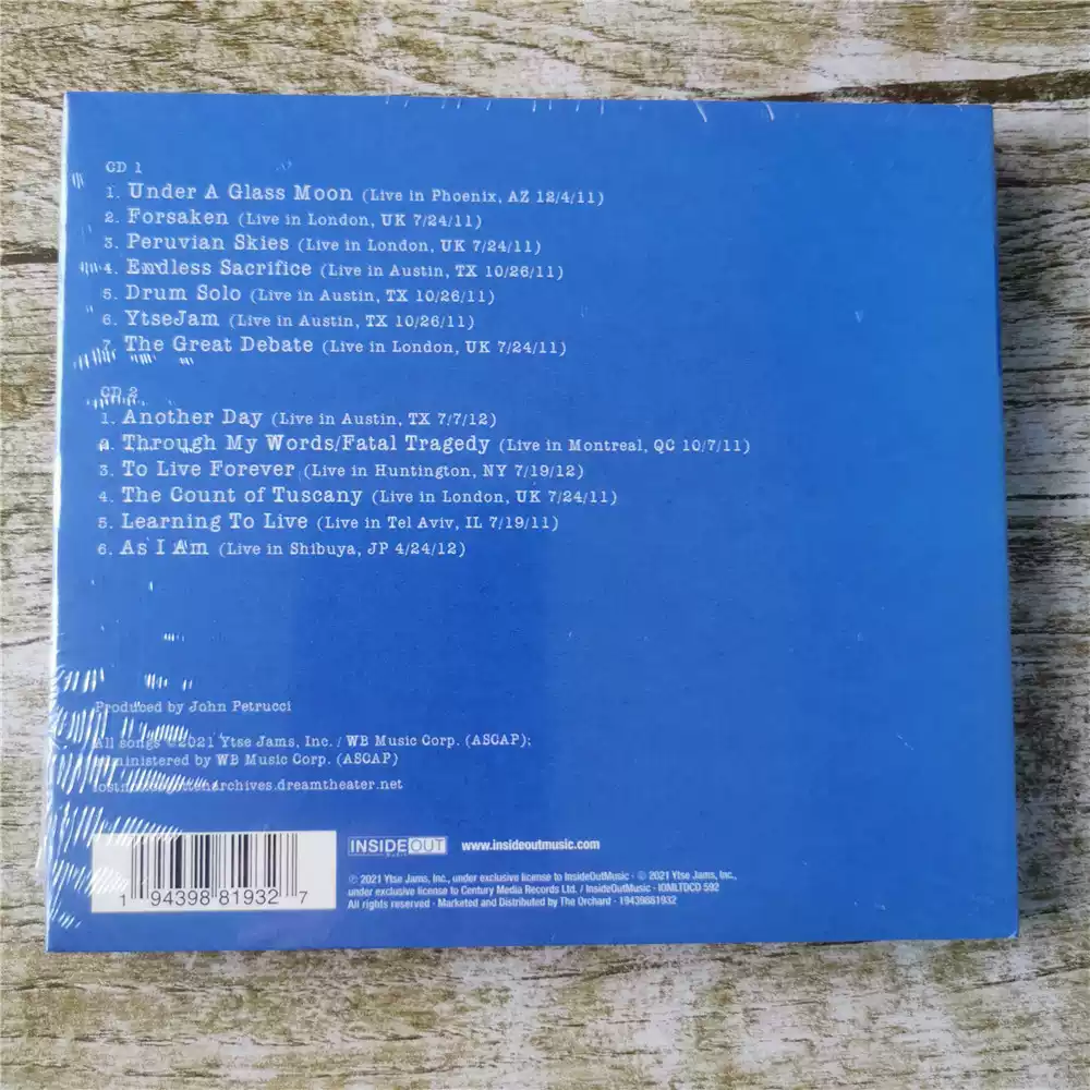 CD Dream Theater's 11th studio - Event & Party Supply recension och pris